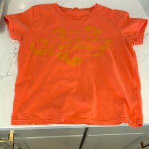 MOTHER. Denim graphic tee